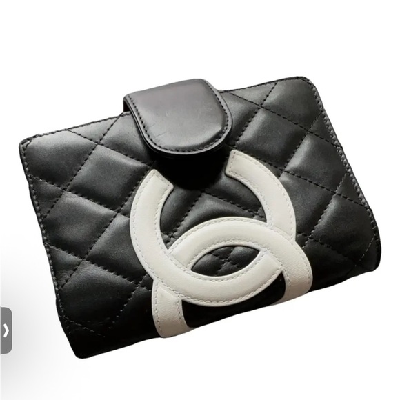CHANEL Handbags - CHANEL Cambon Leather Wallet Agenda